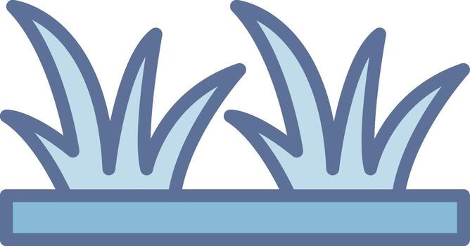 Grass Color Enhanced Graphic Object vector