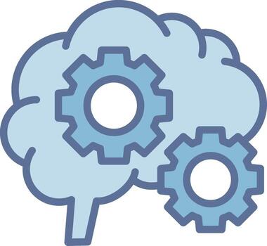 Cognitive Function 3D Interface Shape Design vector