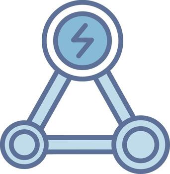 Hybrid Solution Interactive UI Design Element vector