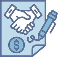 Business Pixel Style Badge Layout vector