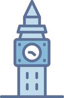 Big Ben Flat UI Form Design vector