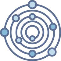 Solar System Modular Form Design vector