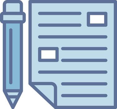 Article Sleek Visual Mark Structure vector