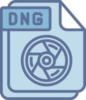 DNG Crisp Outline Artwork Layout vector