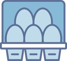 Egg Carton Creative Grid Symbol Shape vector