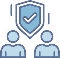 Reliability Modern Interface Badge Design vector