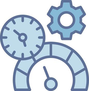 Timer Interactive UI Design Element vector