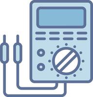 Voltmeter Web Style Graphic Piece vector