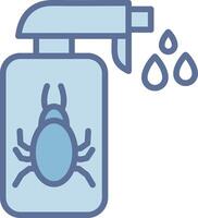 Anti Flea Custom Line Element Graphic vector