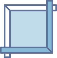 Frame Modern Interface Badge Design vector