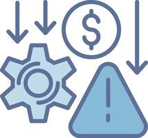 Crisis Management Flat Symbol Design vector
