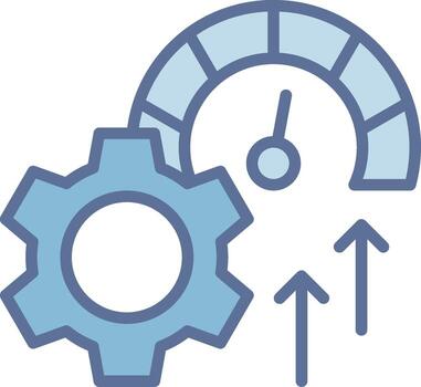 Efficiency Smooth UI Symbol Structure vector