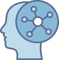 Psychology Clean Digital Interface Concept vector