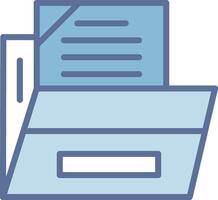 Files And Folders Pixel Grid Artwork Design vector
