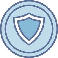 Shield Modern Tech Object Illustration vector