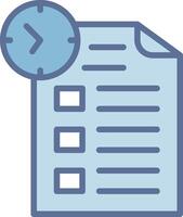 DeadLine Two Colours Business App Graphic Icon vector