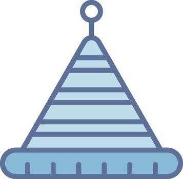 Cone Sharp Edge Visual Object vector