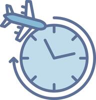 Clock Geometric App Mark Graphic vector