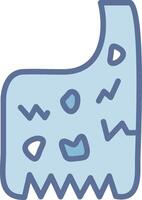 Clothes Clean Sketch Form Layout vector