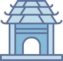 Pavilion App-Based UI Graphic vector