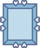 Frame Elegant Shape Symbol Design vector