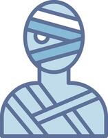 Mummy Minimal User Interface Element vector
