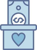 Charity Clean Frame Object Illustration vector