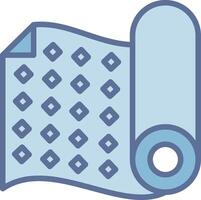 Fabric Pattern Bold App Graphic Style vector