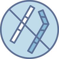 No Straw Interactive Symbol Layout vector