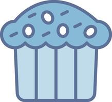 Muffin Modern Tech Object Illustration vector