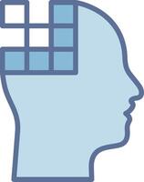 Dementia Wireframe App Design Element vector