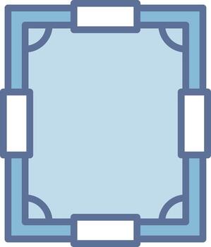 marco sutil ui gráfico formar vector