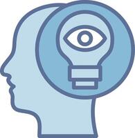 Visionary Color Enhanced Graphic Object vector