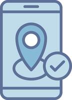 Placeholder Cool Tone Form Structure vector