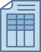 Table Muted Tone Element Design vector