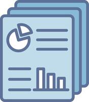 Report Modern Color Symbol Shape vector