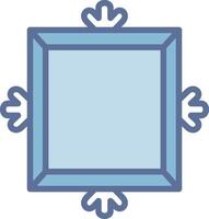 Frame UI Badge Layout vector