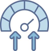 Meter Digital App Concept Sketch vector