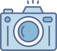 Camera Neon UI Symbol Sketch vector