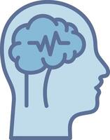 Epilepsy Creative Sketch Element Style vector