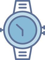 Watch Sharp Line Mark Symbol vector