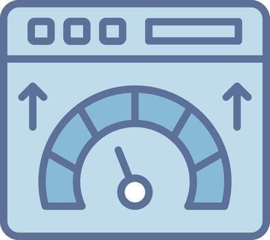 web velocidad ensombrecido plano diseño elemento vector