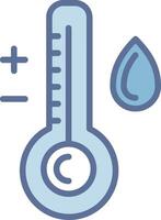 Hot Water Muted Tone Element Design vector