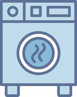 Dryer Simplified Line Mark Illustration vector