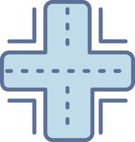 Road Mobile App Illustration Drawing vector