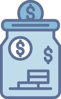 Saving Money User-Friendly Drawing Interface vector