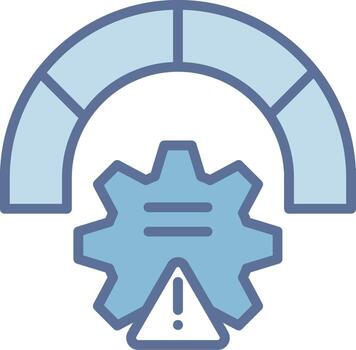 Risk Color Enhanced Graphic Object vector