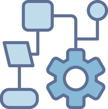 Optimization Clean Digital Interface Concept vector