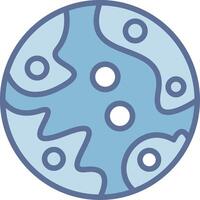 Mars Sharp Edge Visual Object vector