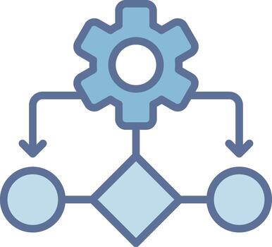 Logical UI Badge Layout vector